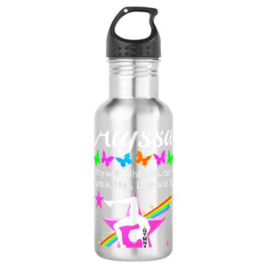 TUMBLING GYMNAST GEPERSONALISEERDE WATERFLES (Voorkant)