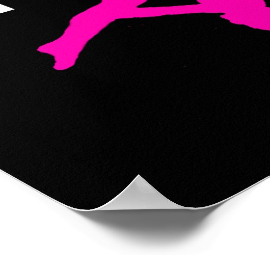 Tumbling gymnast poster (Hoek)