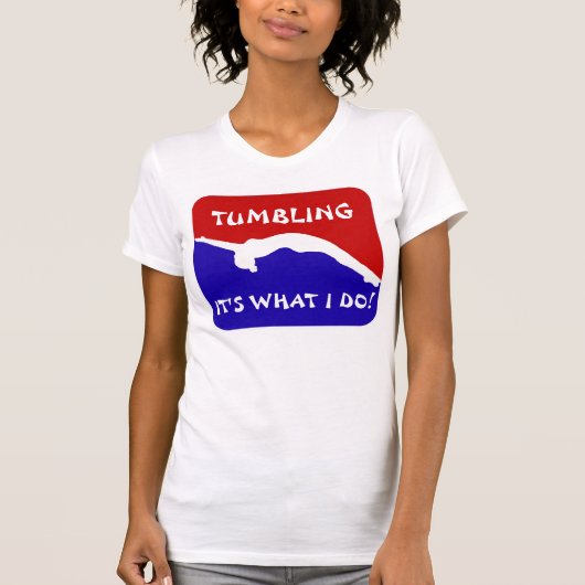 Tumbling Gymnast tanktop (Voorkant)