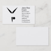 Tumbling Gymnastiek Coach Gymnasten Visitekaartje (Voorkant / Achterkant)