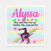 TUMBLING GYMNASTIEK KONINGIN SERVET (Voorkant)