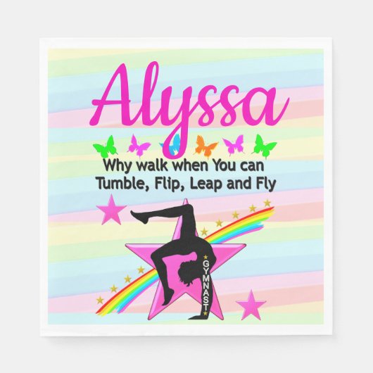 TUMBLING GYMNASTIEK KONINGIN SERVET (Voorkant)