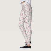 Tumbling Hearts Leggings (Links)