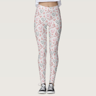 Tumbling Hearts Leggings