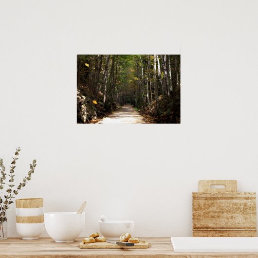 Tumbling Leaves Poster (Keuken)