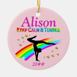 TUMBLING QUEEN GEPERSONALISEERD ORNAMENT