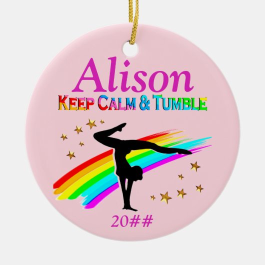 TUMBLING QUEEN GEPERSONALISEERD ORNAMENT (Voorkant)