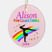 TUMBLING QUEEN GEPERSONALISEERD ORNAMENT (Links)