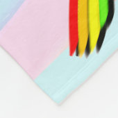 TUMBLING QUEEN GYMNASTIEK MEISJE FLEECE DEKEN (Hoek)