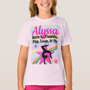 TUMBLING QUEEN GYMNASTIEK MEISJE T-SHIRT