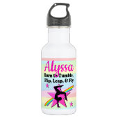 TUMBLING QUEEN GYMNASTIEK MEISJE WATERFLES  (Voorkant)