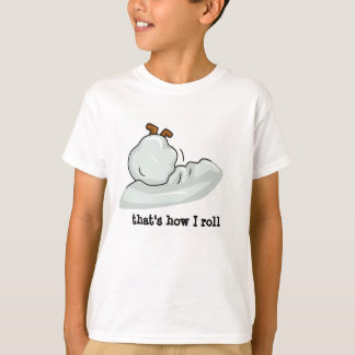 TUMBLING SNOWBALL, zo rollen ik T-shirt