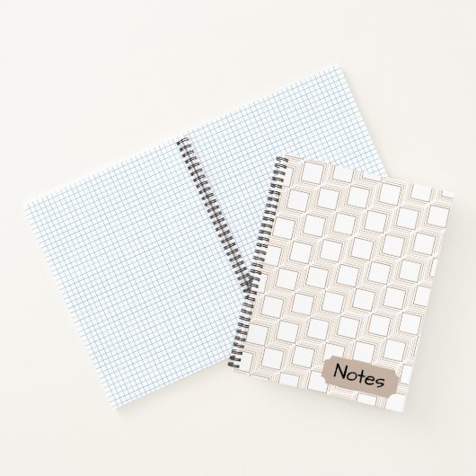 Tumbling squares spiraal notitieboek (Binnen)