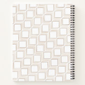 Tumbling squares spiraal notitieboek (Achterkant)