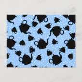 Tumbling Tea Party Briefkaart (Voorkant)