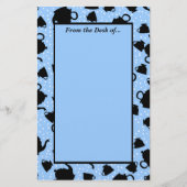 Tumbling Tea Party Briefpapier (Voorkant)