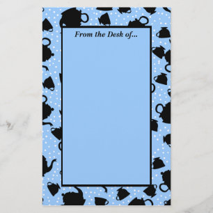 Tumbling Tea Party Briefpapier