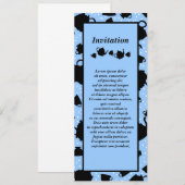 Tumbling Tea Party Kaart (Voorkant / Achterkant)