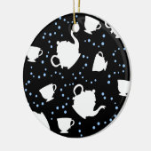 Tumbling Tea Party Keramisch Ornament (Links)
