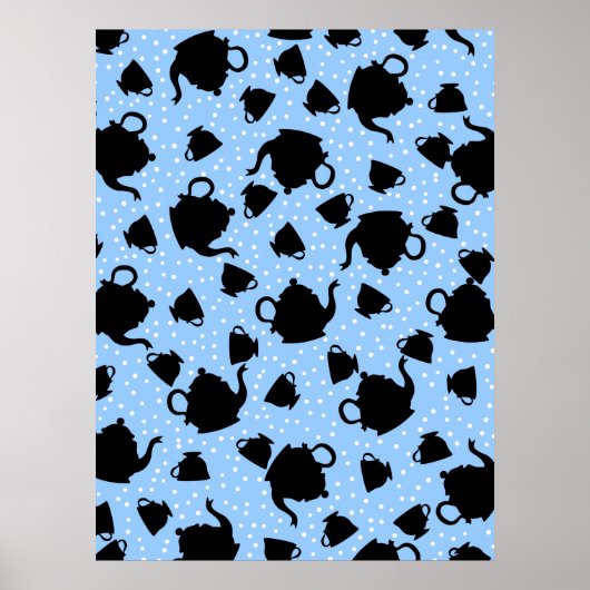 Tumbling Tea Party Poster (Voorkant)