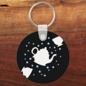 Tumbling Tea Party Sleutelhanger (Voorkant)