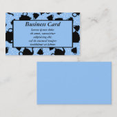 Tumbling Tea Party Visitekaartje (Voorkant / Achterkant)