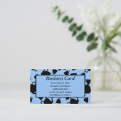 Tumbling Tea Party Visitekaartje (Staand voorkant)