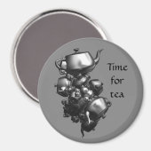 Tumbling theepotten fractal magneet (Voorkant / Achterkant)