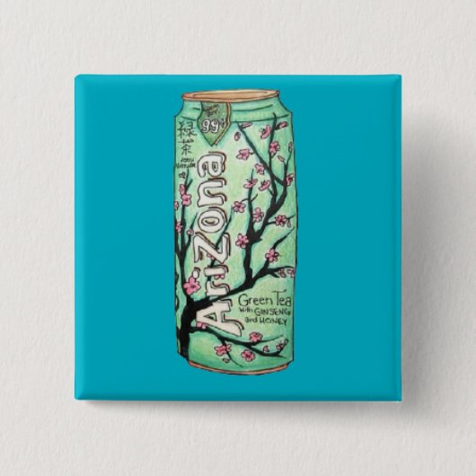 Tumblr Doodle Art Square Button (Voorkant)