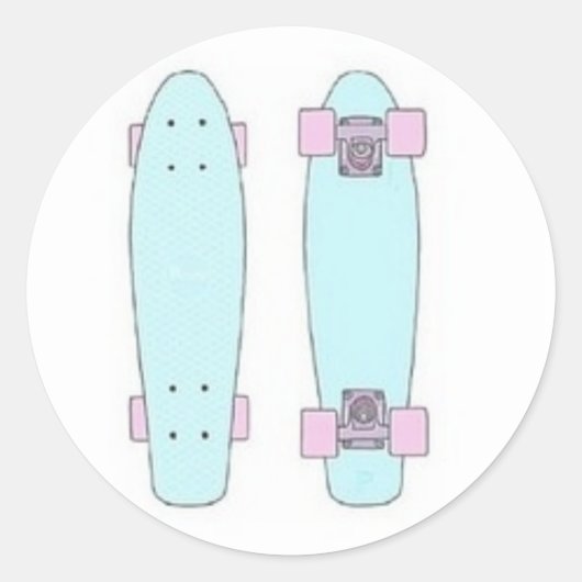 Tumblr Penny Board Sticker (Voorkant)