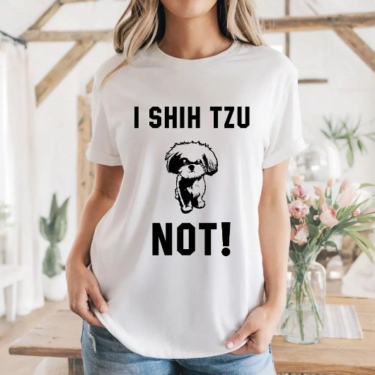 Tumblr T-shirt I Shih Tzu Niet