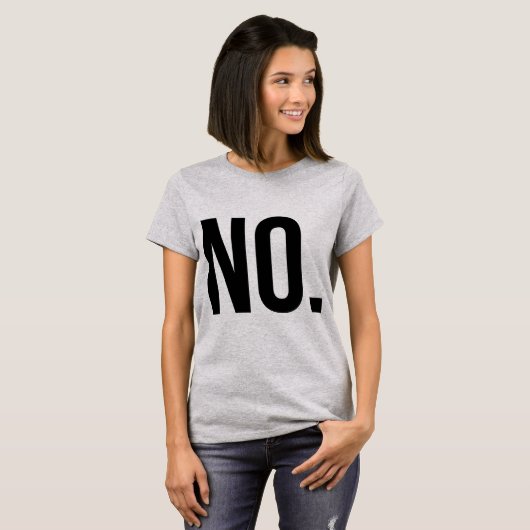 Tumblr T-Shirt NO (Voorkant volledig)