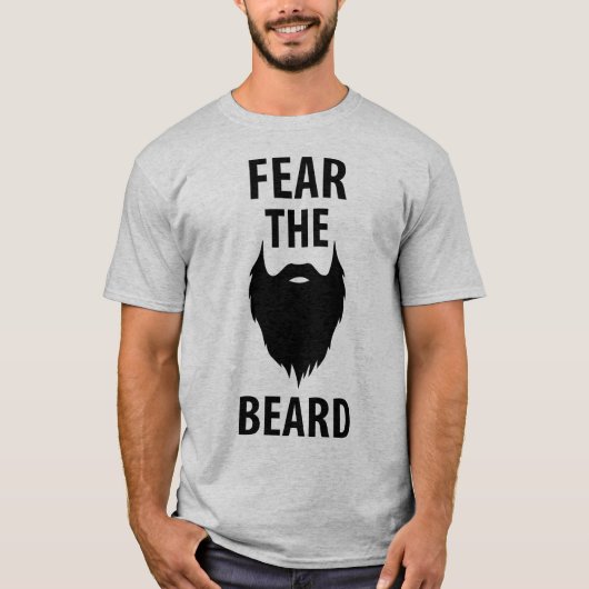 Tumblr T-shirt vreest de baard (Voorkant)