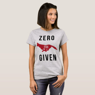 Tumblr T-shirt Zero Fox toegediend