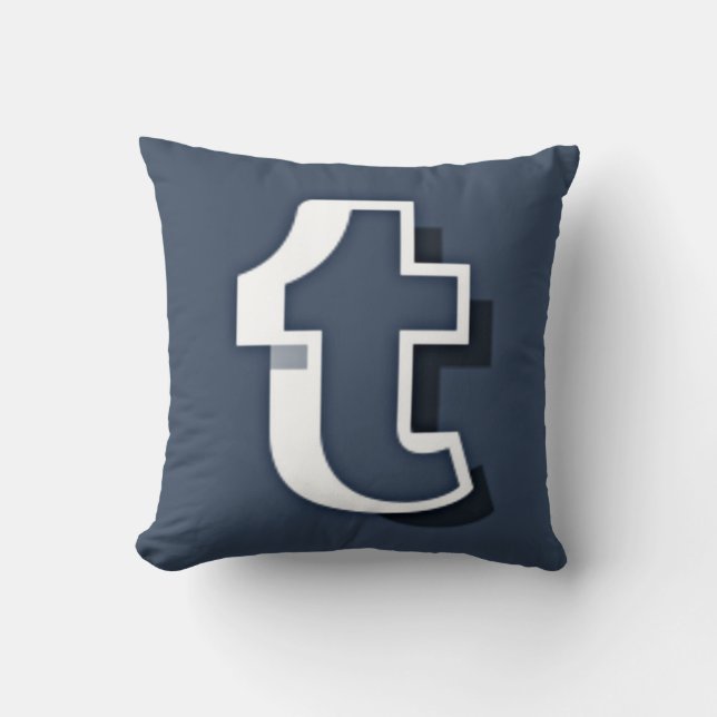 Tumblr-werpkussen Kussen (Voorkant)