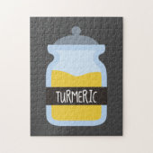 Tumergeel kruid legpuzzel (Verticaal)