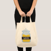 Tumergeel kruid tote bag (Voorkant (product))