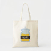 Tumergeel kruid tote bag (Voorkant)