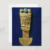 Tumi- of ceremoniële messen in de vorm van briefkaart (Voorkant / Achterkant)