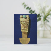 Tumi- of ceremoniële messen in de vorm van briefkaart (Staand voorkant)