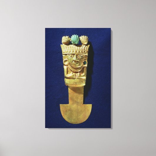Tumi- of ceremoniële messen in de vorm van canvas afdruk (Voorkant)