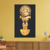 Tumi- of ceremoniële messen in de vorm van canvas afdruk (Insitu (Woonkamer))