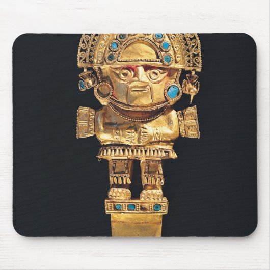 Tumi- of ceremoniële messen in de vorm van muismat (Voorkant)