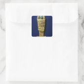 Tumi- of ceremoniële messen in de vorm van vierkante sticker (Tas)