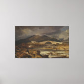Tummel Bridge, Perthshire Canvas Afdruk (Voorkant)