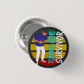 Tummy Ache Survivor Ronde Button 3,2 Cm (Voorkant /achterkant)