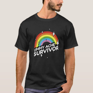 Tummy Ache Survivor Stomach Ache IBS 5 T-shirt