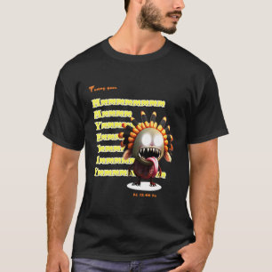 Tummy krijgt honger in de late nacht hongergevoel t-shirt