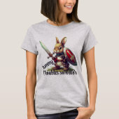 Tummy Troubles Survivor – Brave Bunny Edition T-shirt (Voorkant)