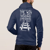 Tumnus Speaks zip hoodie (Achterkant)